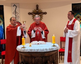 Bispos visitam Seminário Bom Pastor e fortalecem comunhão com os seminaristas