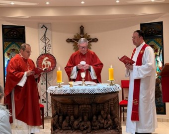 Bispos visitam Seminário Bom Pastor e fortalecem comunhão com os seminaristas