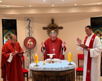 Bispos visitam Seminário Bom Pastor e fortalecem comunhão com os seminaristas