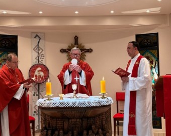 Bispos visitam Seminário Bom Pastor e fortalecem comunhão com os seminaristas