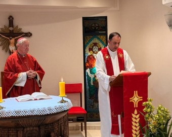 Bispos visitam Seminário Bom Pastor e fortalecem comunhão com os seminaristas