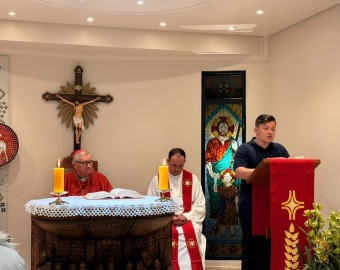 Bispos visitam Seminário Bom Pastor e fortalecem comunhão com os seminaristas