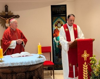 Bispos visitam Seminário Bom Pastor e fortalecem comunhão com os seminaristas