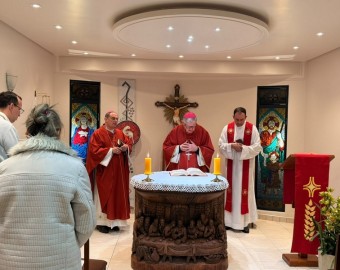 Bispos visitam Seminário Bom Pastor e fortalecem comunhão com os seminaristas