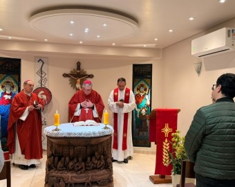Bispos visitam Seminário Bom Pastor e fortalecem comunhão com os seminaristas