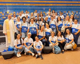 Catequistas da Diocese de Criciúma participam da II Romaria Nacional