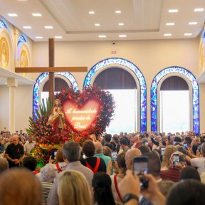 Santuário celebra dez anos de história com Festa da Misericórdia 