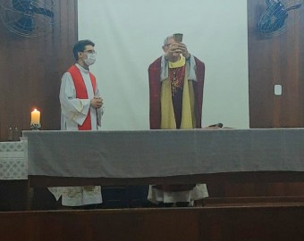 Missa em Ação de Graças pelo aniversário do Grupo de Oração Universitário