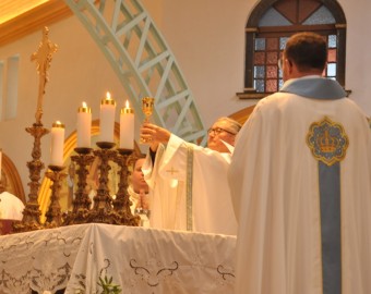 Diácono Giliard é ordenado padre no Santuário de Caravaggio