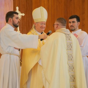 Diocese de Criciúma celebra ordenação de Padre Luan