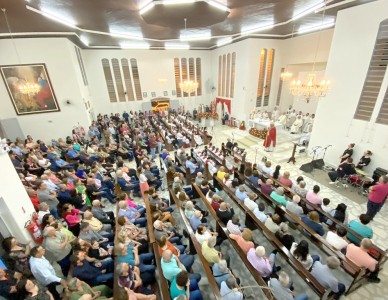 Diocese de Criciúma instala nova paróquia em Estação Cocal 